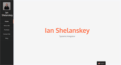 Desktop Screenshot of ianshelanskey.com