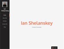 Tablet Screenshot of ianshelanskey.com